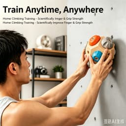 Climbing Training Block Protrusions 3D Rock Climbing Bouldering Strength Workout for Climbers Men Women Rock Climbing Beginners