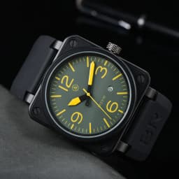Square Automatic Mechanical Watch, Stylish Casual Timepiece with Day-Date Calendar for Men