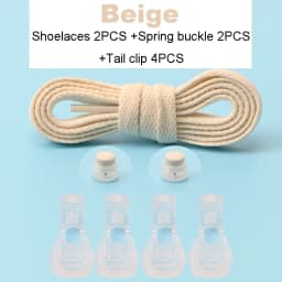 Classic Lock Shoelaces Bread Buckle Shoe Laces Sneakers Flat No Ties Shoelace Kids Adult Quick Lazy Lace for Shoes Accessories