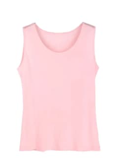 SuyaDream Women Tanks Knitted Real Silk Solid Vest O Neck Sleeveless Basic T Shirt 2025 Spring Summer Tops