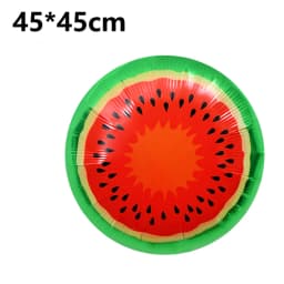 Cartoon Fruit Watermelon Pineapple Orange Birthday Balloons Wedding Holiday Festival Party Decoration Foil Balloon