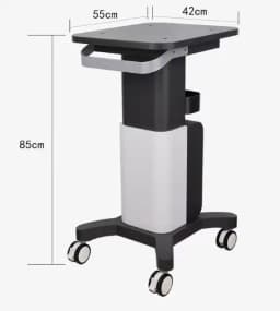 Professional Medical Trolley With Silent Wheels Portable Mobile Ultrasound Dental Rolling Cart Equipment Storage For Spa Salon