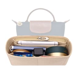Felt Insert Bag Organizer Bag In Bag For Handbag Purse Organizer for Longchamp Mini Shoulder Bag