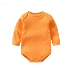 Baby Clothes 100% Cotton Short/Long Sleeve Solid Baby Bodysuit for Boys Girls 0-24M Soft Unisex Onesie Romper Newborn Outfit