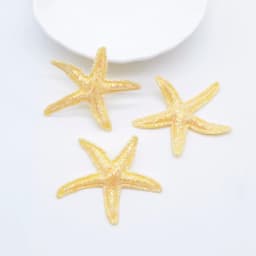 30Pcs Kawaii Glitter Starfish Applique for DIY Clothes Hat Shoes Decor Patches Handmade Headwear Hair Clips Bow Accessories