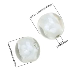 Black Color Series 2/4/6PCS/LOT Mixed Style Handmade Lampwork Glass Beads For Crafts Charm Bracelets/Earring DIY Jewelry Making