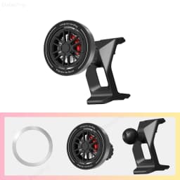 Custom Fit for Audi A3 8Y 2021-2023 2024 2025 2026 Magnetic Phone Mount Airflow Cooling Car Phone Holder 360° Swivel Holder Base
