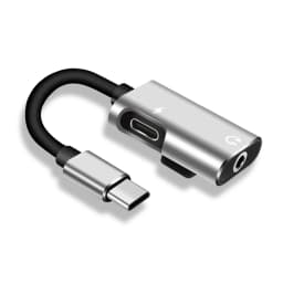 Type C To 3.5mm Jack Adapter For Xiaomi Huawei Analog Signal Phone Audio Splitter Headphone Charger Usb-C Not For iPhone Samsung