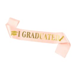 2024 Graduated Satin Sash Glitter Crown for Graduation Party Decoration Balloons Photo Booth Props Bachelor Graduated Supplies