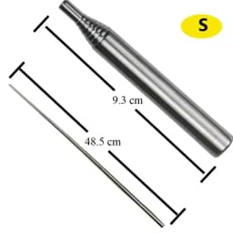 Outdoor Camping Blow Fire Tube Blowpipe Collapsible Tiny Beach Garden Tool Picnic Camping Equipment Blowing Fire Stick