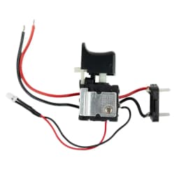 Electric Hand Drill Trigger Switch With Light Adjustable Speed 7.2V To 24V Maximum Current 16A Power Tool Accessory