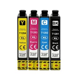T1281 XL For Epson T1282 T1283 T1284 Compatible Ink Cartridge For EPSON S22 SX125 SX130 SX235W SX420W SX440W SX430W Printer