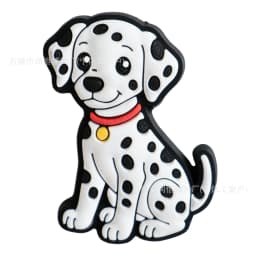 Cute New Dog Shoe Flower Hole Shoe Accessory Detachable PVC Soft Rubber Shoe Buckle Golden Retriever  Samoyed Shoes Charm