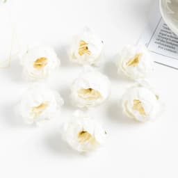 10PCS Artificial Flowers Rose Wedding Wreath Valentine‘s Decora Home Room Scrapbooking Fake Silk Peony Head Diy Gifts Candy Box