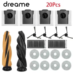 Dreame X50 Ultra / S40 Enhanced Edition Robot Vacuum Cleaner Accessories Main Roller Side Brush Hepa Filter Mop Dust Bag Parts