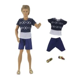 1 Set Doll Clothes Outfit for 12 inch Ken Doll Many Style for Choice A02
