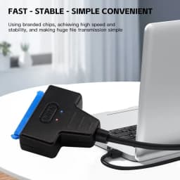 SATA to USB 3.0 Adapter Cable Support 22 Pin 2.5, 3.5 Inch External HDD SSD Hard Disk Computer Connector Fit Hard Drive