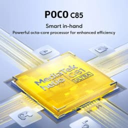 POCO C85 Global Version Smartphone MediaTek Helio G81-Ultra 6.9" Dot Drop display 6000mAh battery 50MP dual Camera 33W NFC IP64