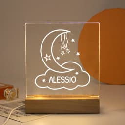 Drop Shipping Personalized Nightlight USB LED Customized Name 3D Lamp Decoration Bedroom Toys Birthday For Baby Children Gift