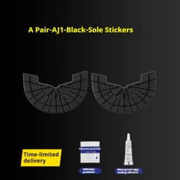 1 Pair Self-adhesive Non-slip Shoe Sole Stickers Shoe Sole StickersThickened Wear Shoes Stickers Athletic Shoes Heel Stickers
