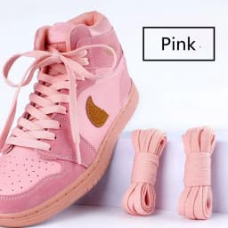 1pair Classic Basics Flat Shoelaces Sneakers Shoelace Canvas Shoes Basketball Shoe Laces Black White Color Shoes Accessories