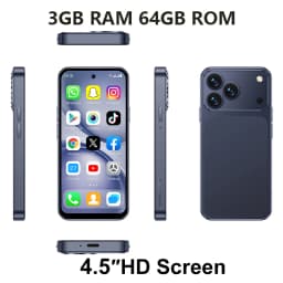 2026 New ONEMYTH Orange A18 Pro&A19 Pro, 3.99″/4.5″, 2000mAh Battery, 4G Network Dual SIM Cards, mini Smartphone