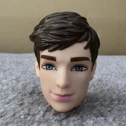 1/6 Boys Doll Heads Prince Ken Heads Solid Boy Head For 30cm Body Kids Boys Girls DIY Toys Birthday Gifts
