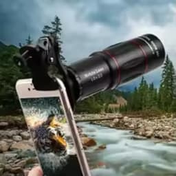 Universal Smartphone External Telephoto Camera Lens, Portable Mobile Phone Photography Auxiliary Lens