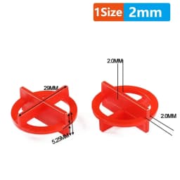 50/500Pcs Ceramic Tile Leveling System Spacers Clips Wedge for Tiling Fixing Floor Wall Gap Leveling System Construction Tool
