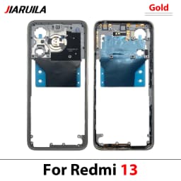 NEW Middle Frame Mid Housing Bezel Replacement parts For Xiaomi Redmi 13 13C 14C A5 Middle Frame