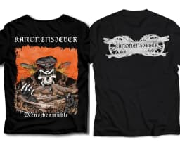 2026 New Rock Punk Tops Gothic Dark Heavy Metal T-shirt Kanonenfieber Pirnt Casual Cotton Streetwear Female Male Clothes Unisex