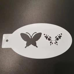 PET Stencil For Face Body Face Painting Paint Reusable Templates For Body Arts Cosplay Halloween Christmas Party