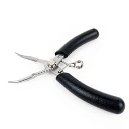 Bent Needle Nose Pliers Mini Serrated Pliers for Jewelry Making Electronic Repair Hand Tools
