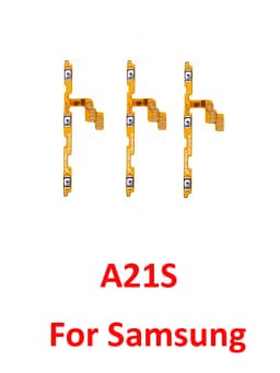 For Samsung Galaxy A21s A217 A217F A217M A217N Phone New Power Volume Button On Off Up Down Control Key Internal Flex Cable Part
