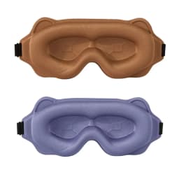 3D Sleep Mask Sleeping Aid Blindfold Block Out Light Portable Soft Memory Foam Face Mask Eyeshade Comfort Three Dimension Design