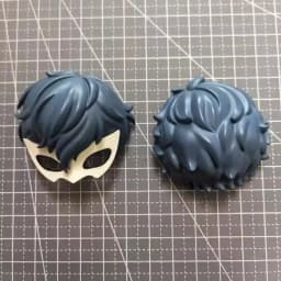 GSC Clay Man Hair white model OB11 doll accessories