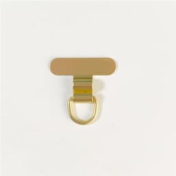 1/2PCS Mini Mobile Phone Lanyard Patch Pad Stainless Steel Silent Hole Clip Ultra-thin Metal Back Patch Sturdy Connection Piece