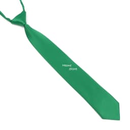 Exclusive Macaron Color Pre-tied Lazy Tie For Boys Girls Student 6cm Slim Narrow School Uniform Kids Necktie Pink Green Blue Tie