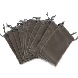 Soft Velvet Pouches Drawstrings for Jewelry Gift Packaging Pack of 100 Pouch Bags for Party Wedding Favors Supplies Black Blue