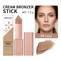 Cream Bronzer Stick and Contour Stick 2-in-1 bronzing and contouring instant depth & dimension to the face flawlessly over base