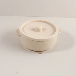 300ml Baby Training Bowl with Lid, 300ML 2-in-1 Stainless Steel & Silicone Feeding Set, Unbreakable Weaning Bowl