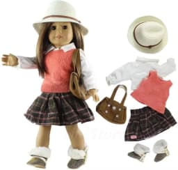 Many Style for Choice 18 Inch Doll Clothes for American Doll or Our Generation Doll, 18 Inch Doll Accessories #2