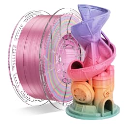 Conjure Silk PLA Magic Matte PLA 1.75mm Dual/Tri Colors Filament Plastic 1KG High Quality For FDM 3D Printers Material