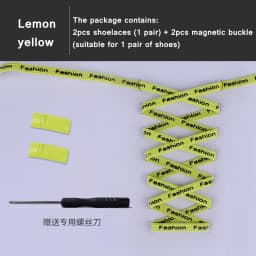 Magnetic Shoelaces Without ties Elastic No tie Shoe laces for Sneakers Lazy Shoelace Magnetic Lock One Size Fits All Kids Adult