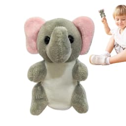 Hand Puppet Plush Toys Stuffed Animal Toys Educational Washable Toddler Dolls For Role Play Storytelling Preschool Teaching