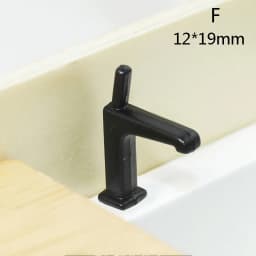 1-12pcs Dollhouse Miniature Faucet simulation model 1:12 Miniature Metal Water Tap Faucet Dollhouse Kitchen Bathroom Accessories