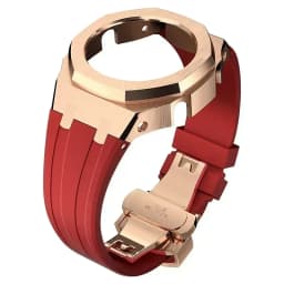 Mod Kit For Casioak GMAS2100 Stainless Steel metal Case Rubber Strap for Mod Kit GMA-S2100 4thGen Replacement shoc K Accessories