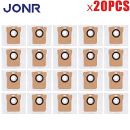 Spare Parts For JONR P20 PRO/T5 Pro Robot Vacuum Cleaner, Main Side Brush Hepa Filter Mop Cloth Mop Pad Dust Bag Replacement
