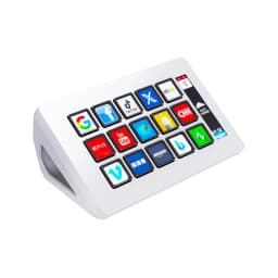 MiraBox 293S Stream Deck Macro Keypad โ 15 Customizable LCD Keys for OBS, Music, Web & Productivity, Drag & Drop Setup