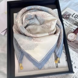 2025 Hot Magnetic Triangle Neck Protection Scarf For Women Cotton Linen Scarf High-end Neck Scarf Keep Warm High Quality